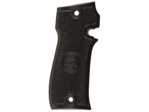 Vintage Gun Grips Star SS with Thumbrest 380 ACP Polymer Black For Sale