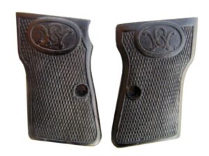 Vintage Gun Grips Walther #3 32 ACP Polymer Black For Sale