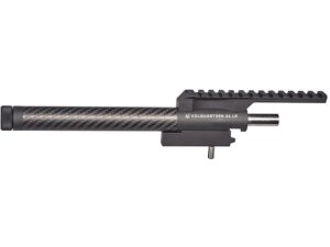 Volquartsen Lightweight Barrel Ruger 22 Charger Takedown 22 Long Rifle 10.5" .920" Diameter 1 in 16" Twist 1/2"-28 Thread Carbon Fiber Black For Sale