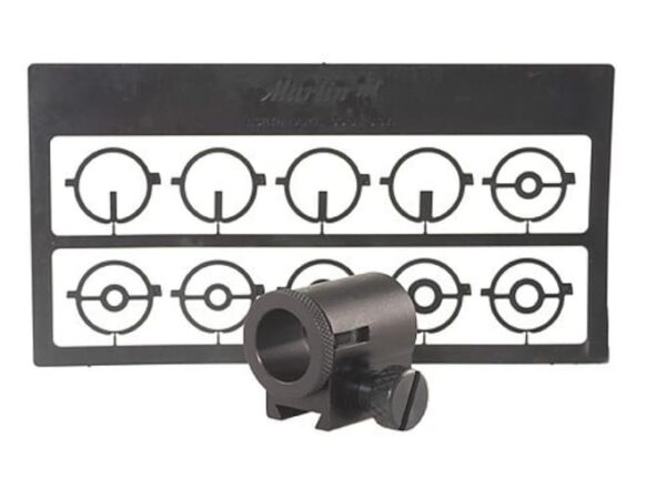 Williams Target Globe Front Sight with 10 Inserts Less Attaching Base Aluminum Black For Sale