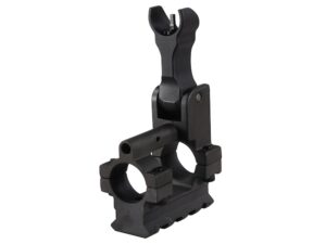 Yankee Hill Machine Gas Block with Flip-Up Hooded Front Sight & Bottom Rail Bolt-On Mount AR-15