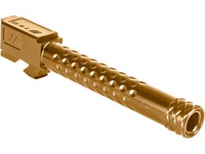 ZEV Technologies Optimized Match Barrel Glock 17 Gen 5 9mm Luger 4.97" Dimpled 1/2"-28 Thread Stainless Steel For Sale