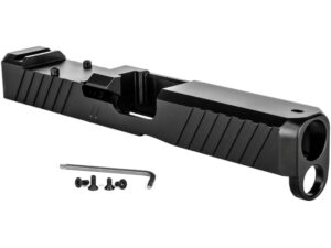 ZEV Technologies Z19 Duty Slide with Trijicon RMR Cut Glock 19 Gen 5 Stainless Steel Black DLC For Sale