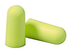 3M Foam Ear Plugs (NRR 33dB) Box of 200 Individually Packaged Pairs of Yellow For Sale