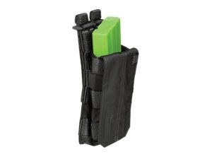 5.11 Single AR-15 Magazine Pouch with Bungee Cover Nylon For Sale