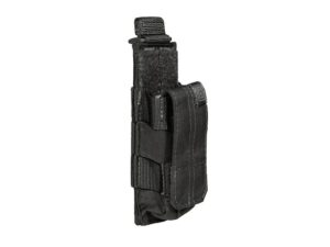 5.11 Single Pistol Magazine Pouch with Bungee Cover Nylon For Sale
