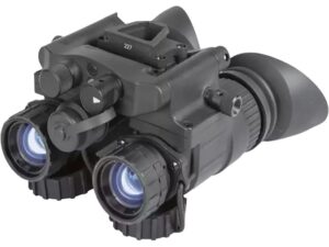 AGM NVG-40 3AW1 Dual Tube Night Vision Goggles/Binoculars Generation 3+ Level 1 Auto-Gated White Phosphor Matte For Sale