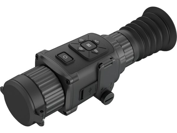 AGM Rattler TS25-384 Thermal Imaging Rifle Scope 1.5x 25mm Adjustable Objective Focus 384×288 Resolution Matte For Sale