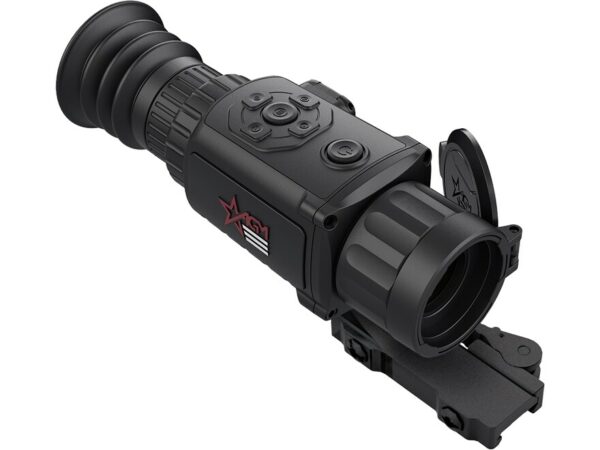 AGM Rattler TS35-640 Thermal Imaging Compact Long Range Rifle Scope 2.2x 17.6x 35mm Adjustable Objective Focus 640×512 Resolution Matte For Sale