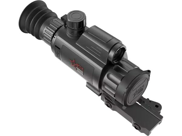 AGM Varmint Thermal Imaging Rifle Scope 2.2x Adjustable Objective Focus 384×288 Resolution With Laser Rangefinder Matte For Sale