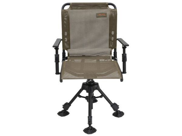 ALPS Outdoorz Stealth Hunter Deluxe 360 Swivel Chair Brown For Sale