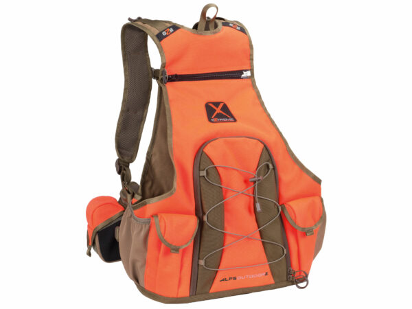 ALPS Outdoorz Upland X Game and Bird Vest Blaze Orange For Sale