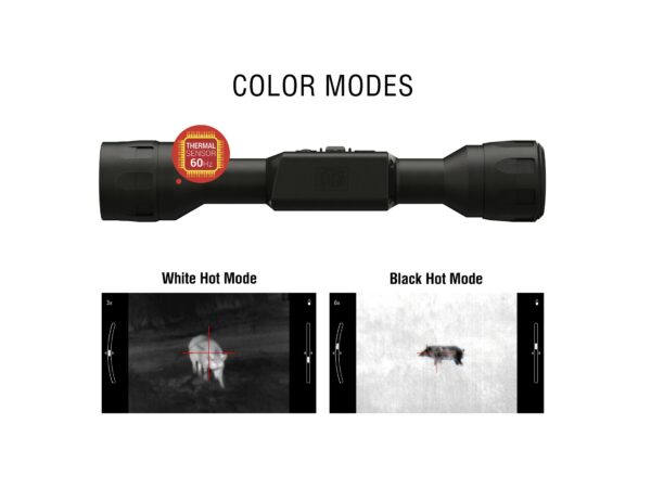 ATN ThOR LT Thermal Rifle Scope 4-8x 25mm 160×120 PX Matte For Sale
