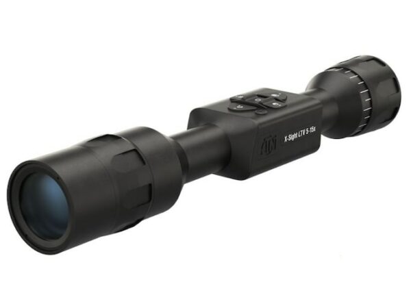 ATN X-Sight LTV Day/Night Rifle Scope 5-15x 50mm With HD Video Recording Matte For Sale
