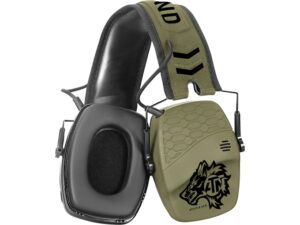 ATN X-Sound Electronic Earmuffs with Bluetooth (NRR 22 dB) OD Green For Sale