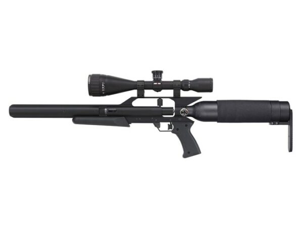 AirForce TalonSS PCP Air Rifle Black Synthetic Stock Bull Barrel Matte With 4-16×50 Scope and Refill Clamp For Sale