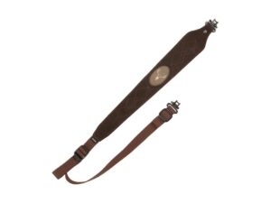 Allen Big Game Rifle Sling with Swivels Suede Leather Brown For Sale