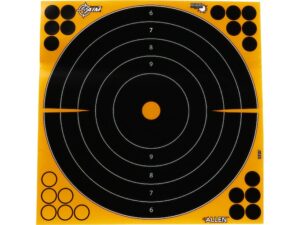 Allen EZ-Aim Adhesive Splash Reactive Bullseye Target 12″x12″ Pack of 25 For Sale