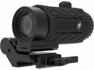 American Defense FLIK Magnifier with ADM Transition Picatinny-Style Mount Matte For Sale