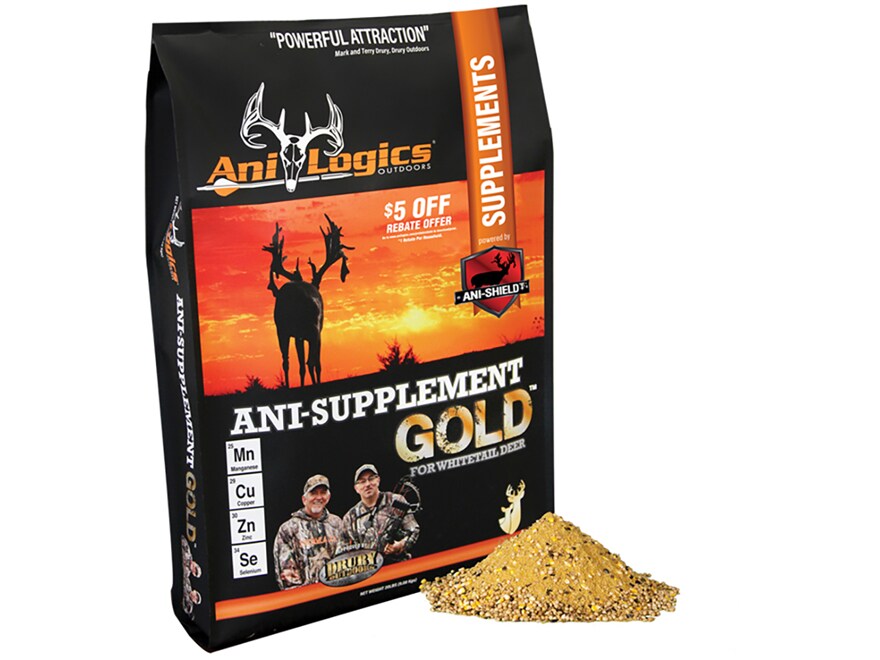 Anilogics Supplement Gold Deer Supplement in 50 lb Bags For Sale