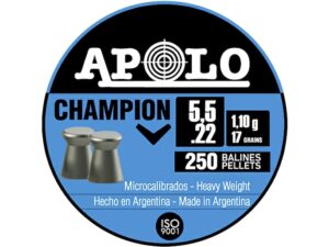 Apolo Champion Air Gun Pellets Flat Point For Sale