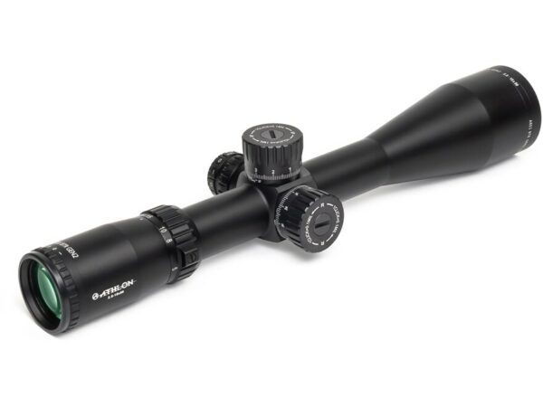 Athlon Optics Ares BTR Gen II Rifle Scope 30mm Tube 2.5-15x 50mm 1/10 Mil Adjustments Side Focus First Focal Direct Dial Turret Illuminated APRS5 MIL Reticle Matte For Sale