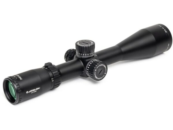 Athlon Optics Ares BTR Gen II Rifle Scope 30mm Tube 2.5-15x 50mm Side Focus First Focal Direct Dial Turret Illuminated APLR4 MOA Reticle Matte For Sale