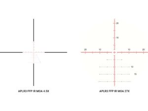 Athlon Optics Ares BTR Gen II Rifle Scope 30mm Tube 4.5-27x 50mm Side Focus First Focal Illuminated APLR3 MOA Reticle Matte For Sale