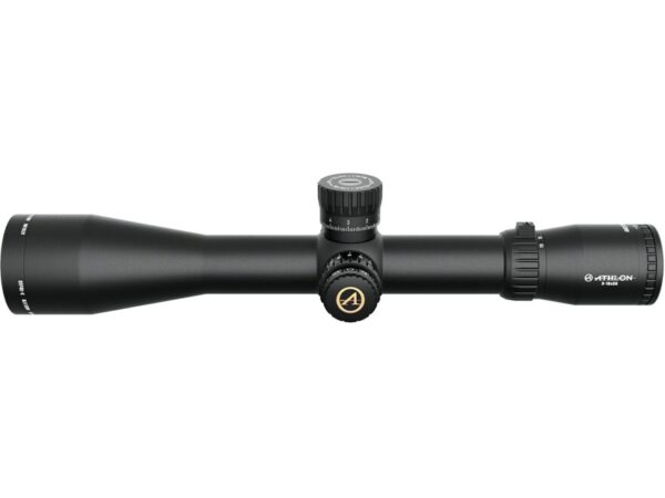 Athlon Optics Ares ETR Rifle Scope 34mm Tube 3-18x 50mm 1/10 Mil Adjustments First Focal Zero Stop Side Focus Illuminated APRS6 MIL Reticle Matte For Sale