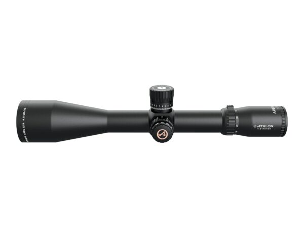 Athlon Optics Ares ETR Rifle Scope 34mm Tube 4.5-30x 56mm First Focal Zero Stop Side Focus Illuminated APLR5 MOA Reticle Matte For Sale