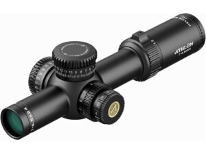 Athlon Optics Helos BTR Rifle Scope 30mm Tube 1-4.5x 24mm Side Focus Illuminated ATSR3 MOA Reticle Matte For Sale