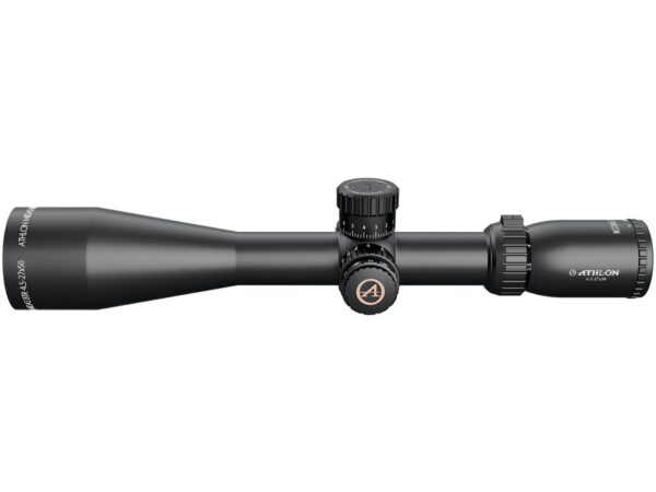 Athlon Optics Midas BTR Rifle Scope 30mm Tube 4.5-27x 50mm Side Focus Illuminated AHMR MOA Reticle Matte For Sale