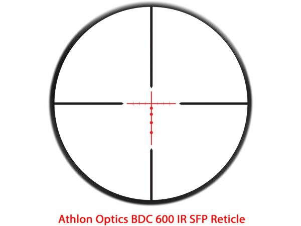 Athlon Optics Talos Rifle Scope 6-24x 50mm Side Focus Illuminated Reticle Matte For Sale