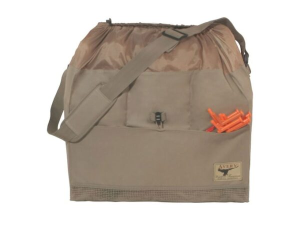 Avery Full Body Honker Goose Decoy Bag 6 Slot Nylon Field Khaki For Sale