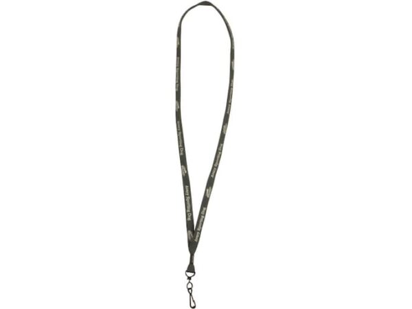 Avery Single Clip Whistle Lanyard Polyester Green For Sale