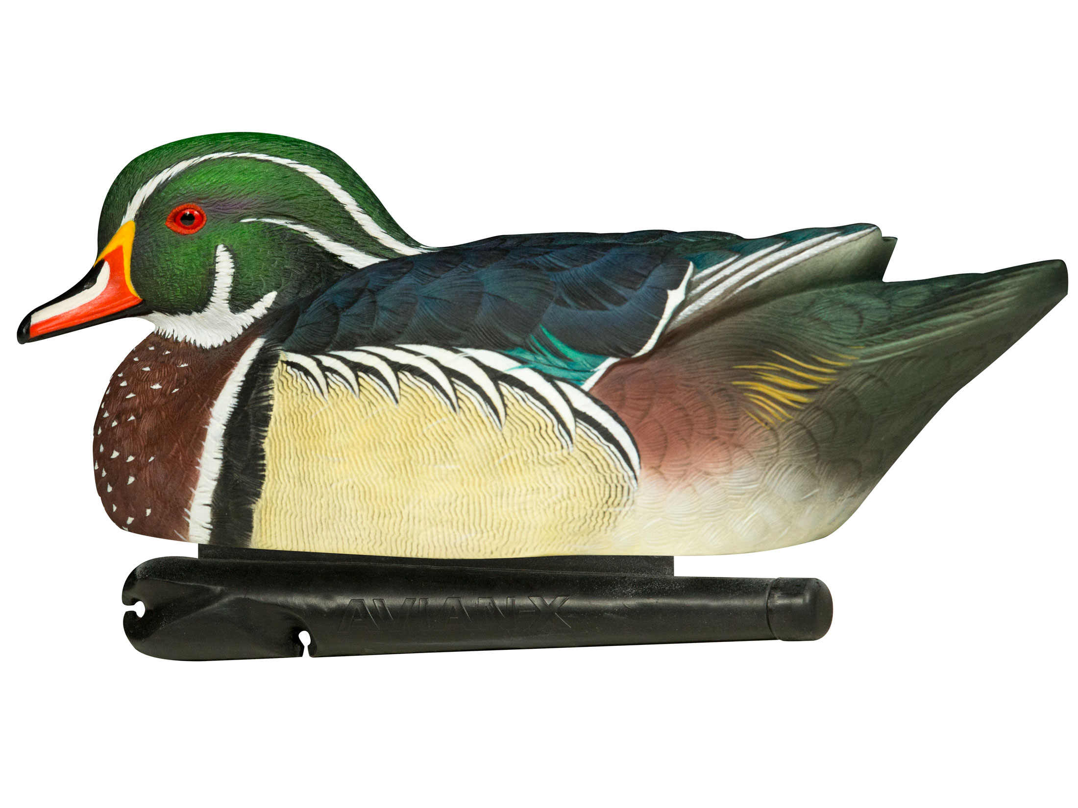 Avian-X Top Flight Wood Duck Weighted Keel Duck Decoy Pack of 6 For Sale