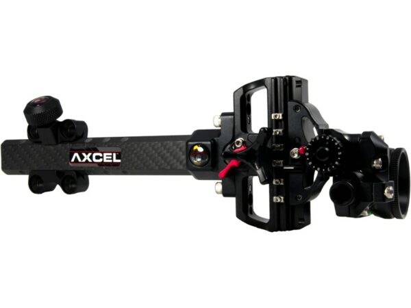 Axcel AccuTouch Carbon Pro Single Pin Slider 0.019″ Bow Sight For Sale
