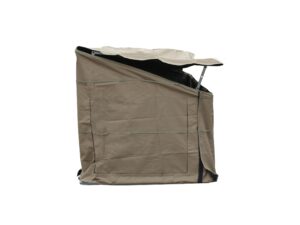 Banded Axe Combination Boat/Shore Blind Steel and Polyester Khaki For Sale