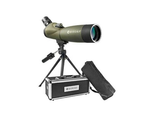 Barskahawk Spotting Scope 20-60x 60mm with Tripod and Hard Case Rubber For Sale