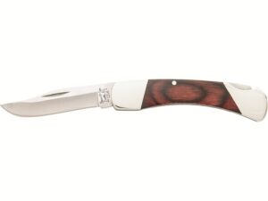Bear & Son 205R Folding Knife 2.75″ Drop Point 440HC Satin Blade Rosewood Handle For Sale