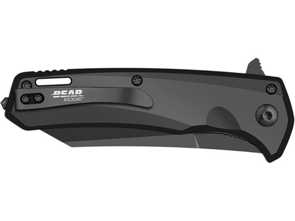 Bear & Son 61127 Folding Knife 3.375″ Tanto Point 440HC Satin Blade G10 Handle Black For Sale