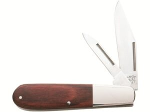 Bear & Son Barlow Folding Knife 2.625″ Clip/Pen 440HC Satin Blade Rosewood Handle For Sale