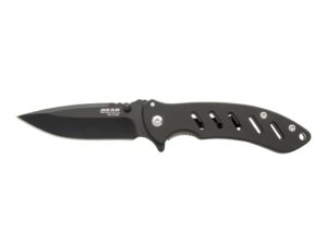 Bear & Son Bear Edge Brisk 1.0 Medium Folding Pocket Knife 3.25″ 440 Stainless Steel Clip Point Blade Stainless Steel Handle For Sale