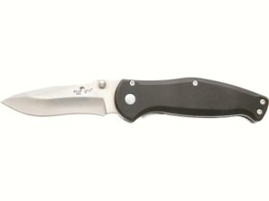 Bear & Son Bear Swipe Folding Knife 2.5″ Modified Drop Point 14C28N Satin Blade Aluminum Handle Black For Sale