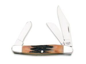 Sheepsfoot and Spey Points Genuine India Stag Handle For Sale