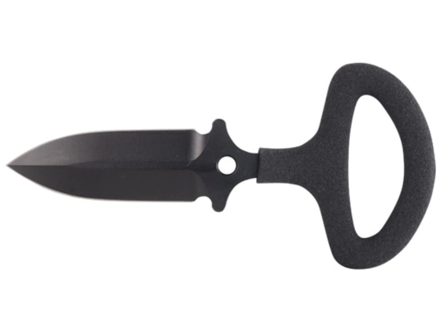Benchmade 175CBK Push Dagger Fixed Blade Knife 2.5″ Spear Point 440C Stainless Steel Blade Vinyl Coated Full Tang Handle Black For Sale