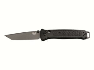 Benchmade 537 Bailout Folding Knife 3.38″ Black Tanto Point CPM-3V Stainless Steel Blade Grivory Handle Black For Sale