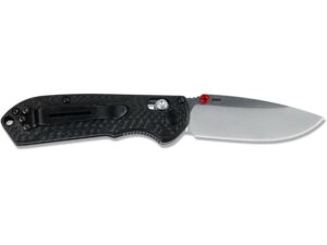 Benchmade 565-1 Mini Freek Folding Knife 3″ Drop Point CPM-S90V Polished Stainless Blade Carbon Fiber Handle For Sale