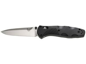 Benchmade 580 Barrage Assisted Opening Folding Pocket Knife 3.6″ Spear Point 154 CM Stainless Steel Blade Valox Handle Black For Sale