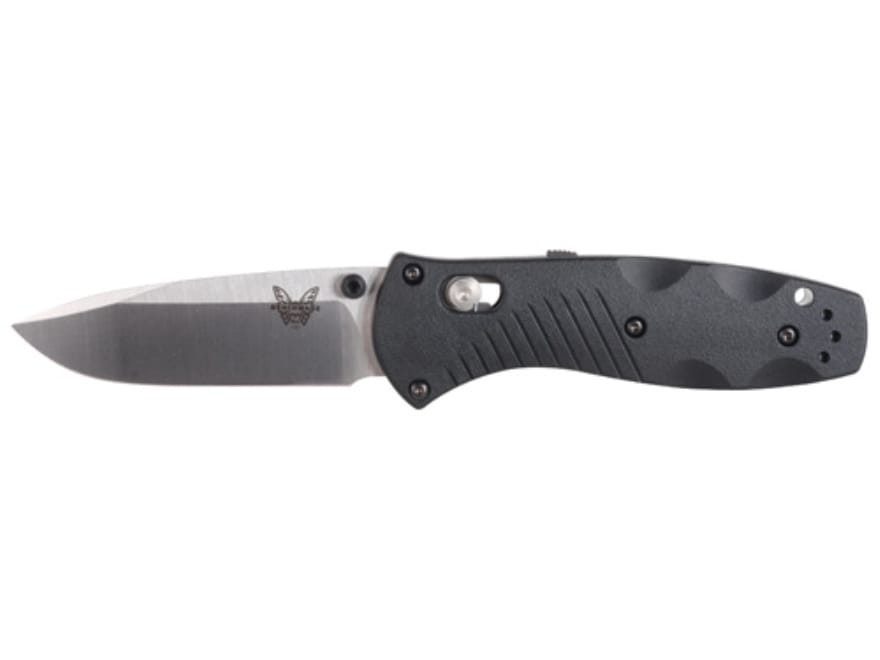 Benchmade 585 Mini-Barrage Folding Pocket Knife 2.91″ Drop Point 154CM Stainless Steel Blade Polymer Handle Black For Sale
